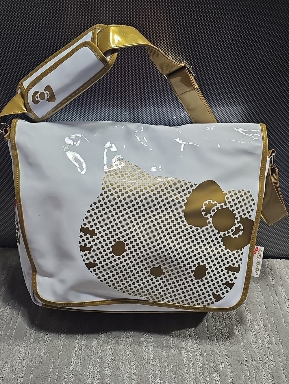 NEW Sanrio 2006 Hello Kitty Messenger Bag RARE Shoulder Travel Carryall Bag